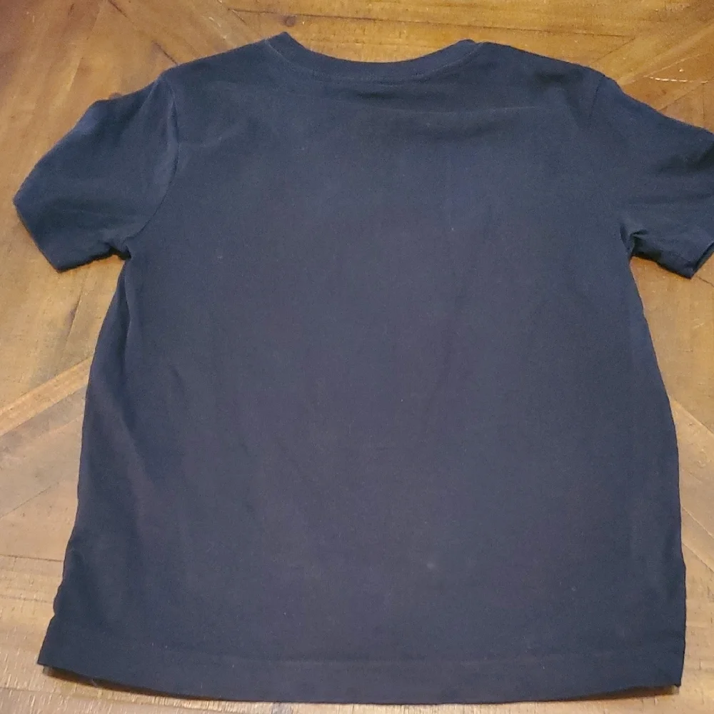 Gymboree Black Tee with Skateboard Graphic